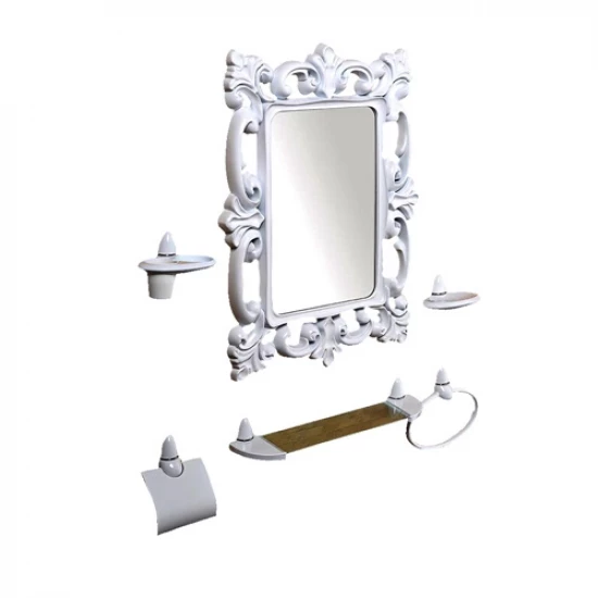 Çelik Ayna Ayna Seti Kare Dek. 3-890 Çelik A.